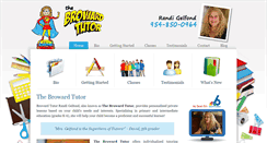 Desktop Screenshot of browardtutor.net